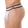 Barcode Berlin String Cache-sexe Top Blanc